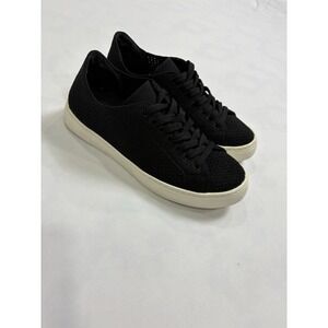 Steve Madden Women's Black Knit Sneakers Casual Low Top Shoes Size 7